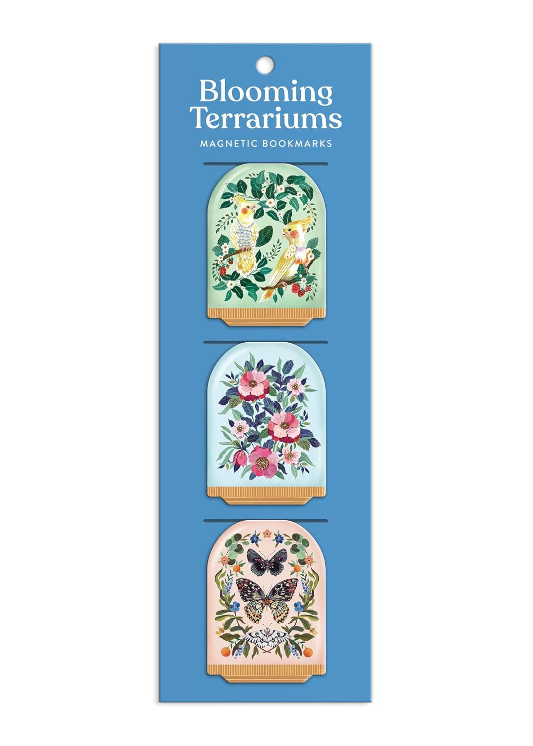 Blooming Terrariums Magnetic Bookmarks